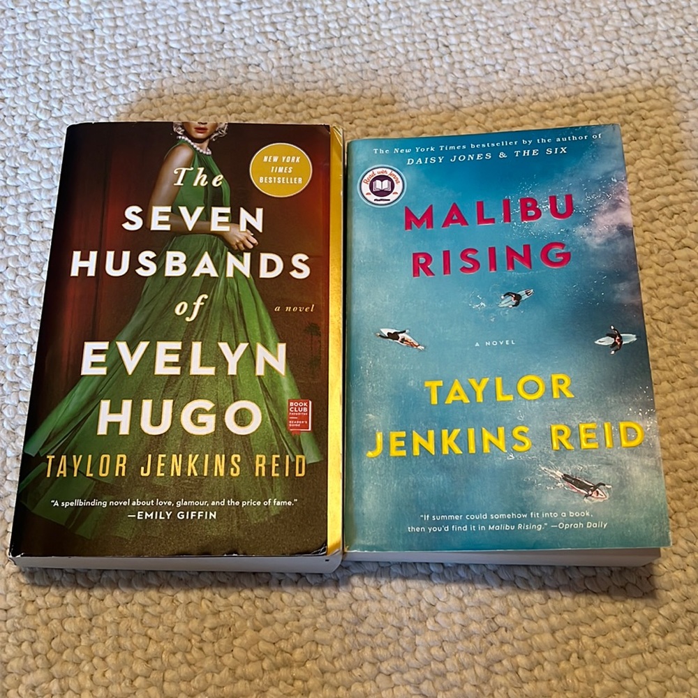 Taylor Jenkins Reid book bundle. NOT FOR SALE